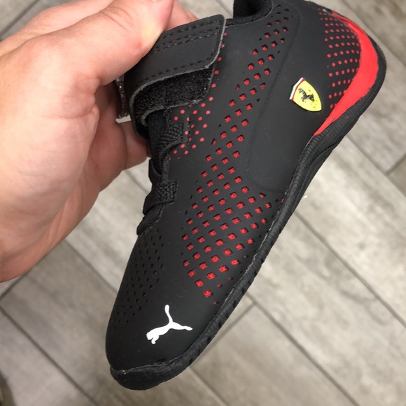 Last One - Puma Ferrari SF kids boy shoe Motorsport toddler size - Picture 4 of 6